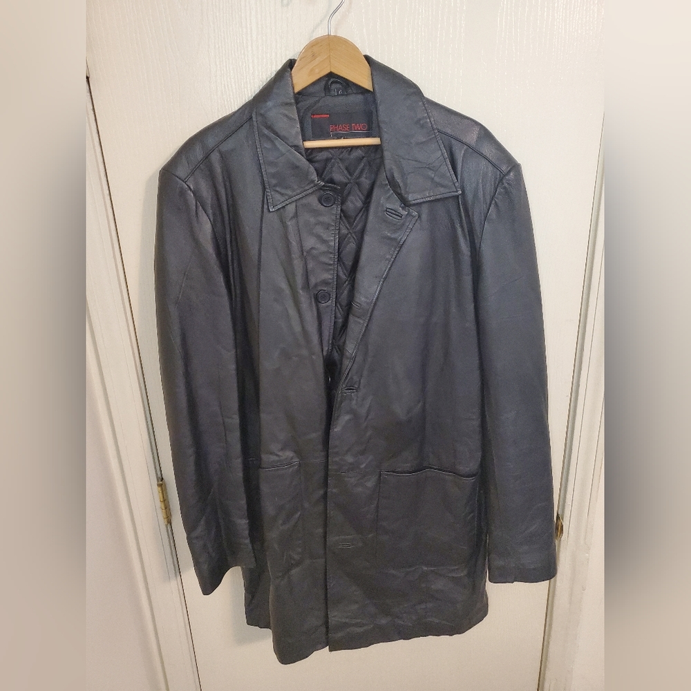 Leather Coat